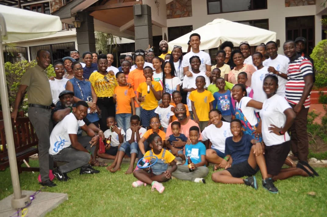 Families gathered for the Easter Monday celebration