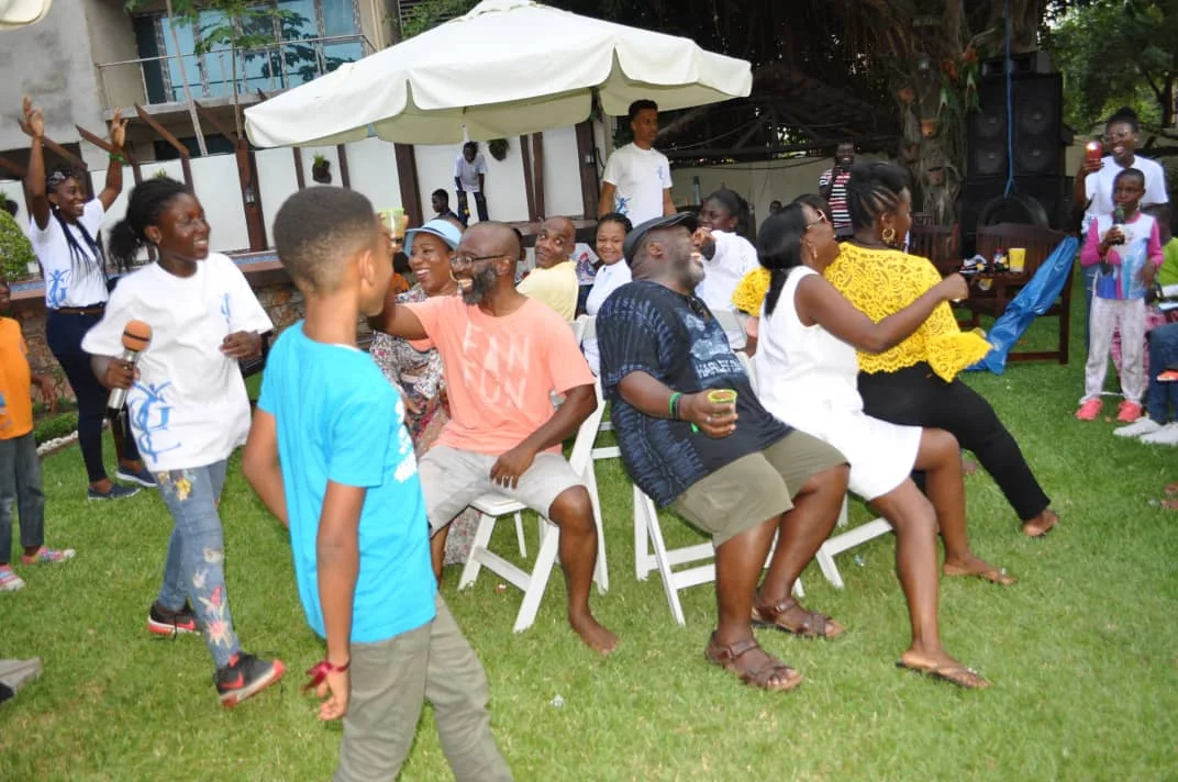 Outdoor games at the Easter get-together
