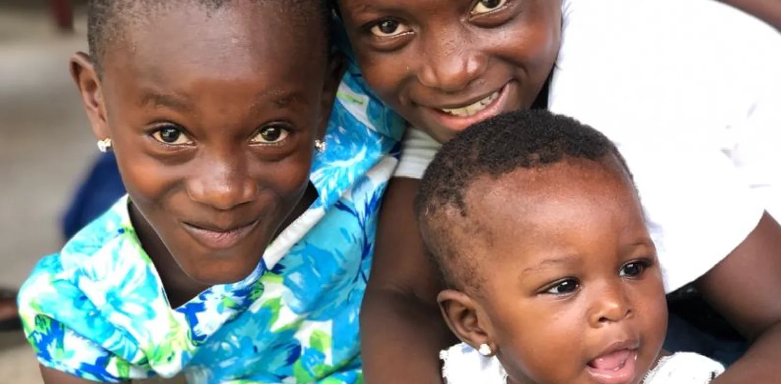 Children at the Home of Peace and Joy